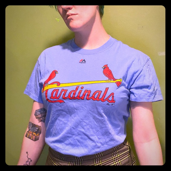 Majestic Baseball T shirt St. Louis Cardinals - Picture 1 of 4
